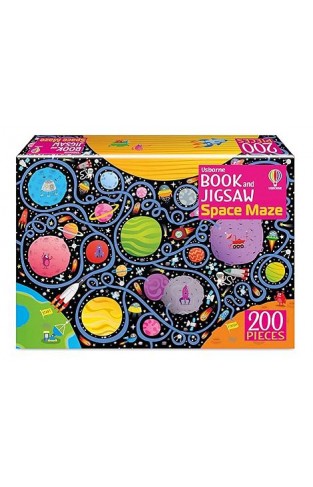Book and Jigsaw Space Maze